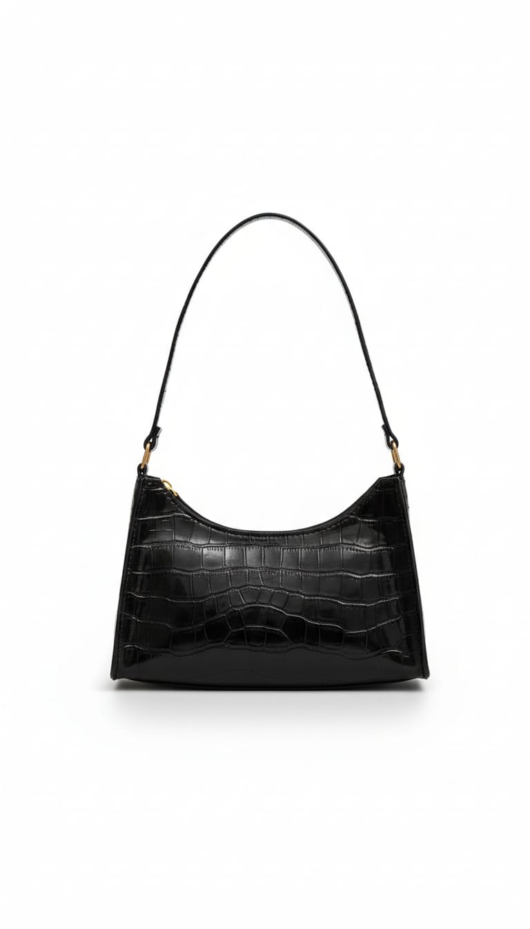 Croc Structured Bag - Elegance Redefined