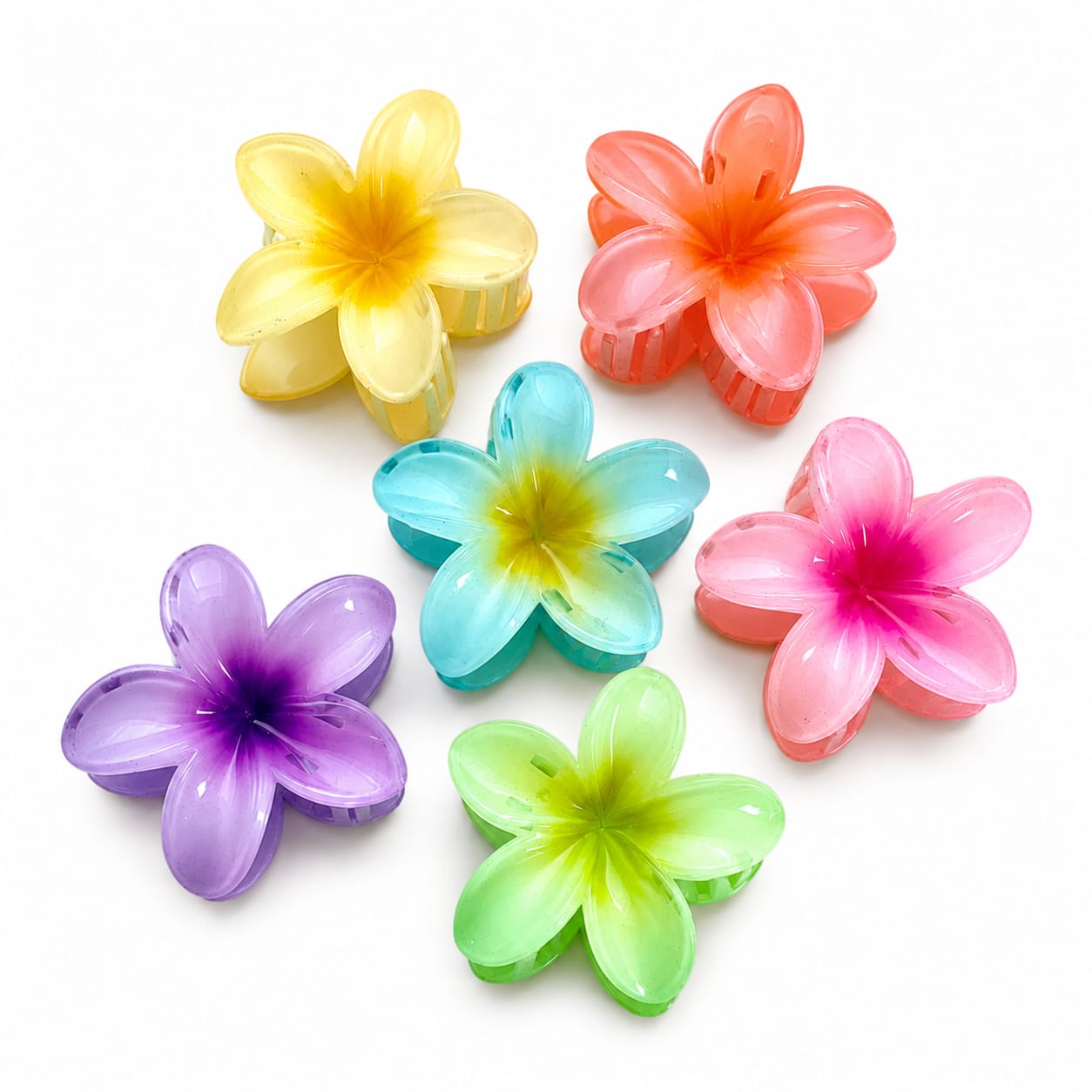 Blossom Claw Clips- Pack of 6