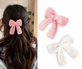 Crochet Cloud Bow- Pack of 2