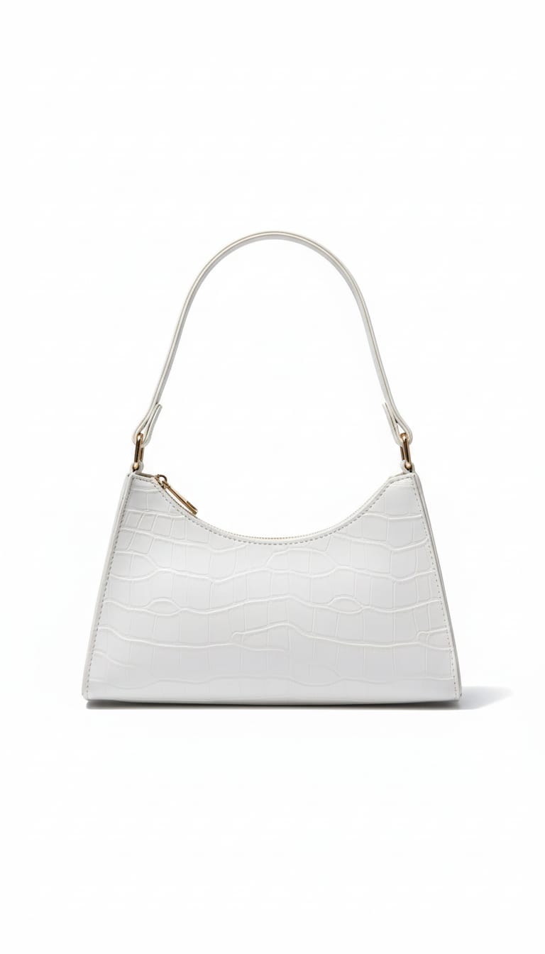 Croc Structured Bag - Elegance Redefined