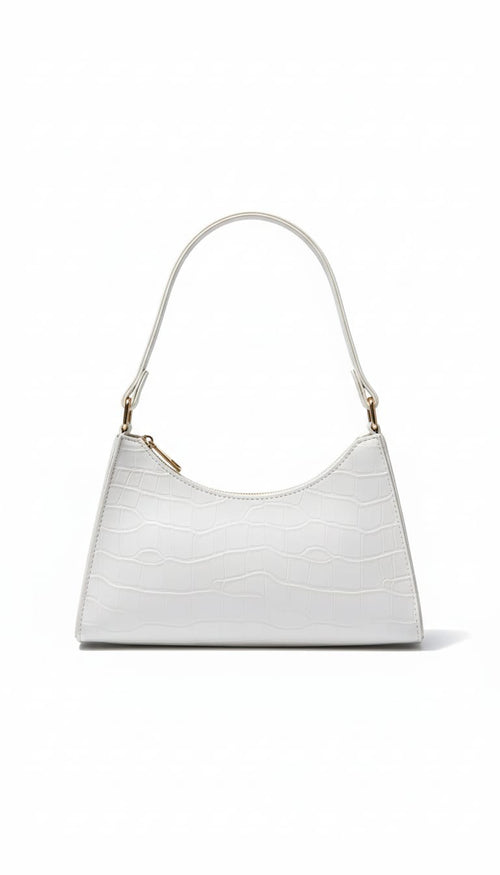 Croc Structured Bag - Elegance Redefined